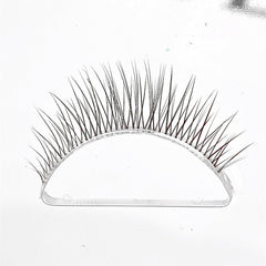 Short natural eyelashes 3D mink hair