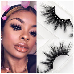 Mink Eyelashes Criss-cross