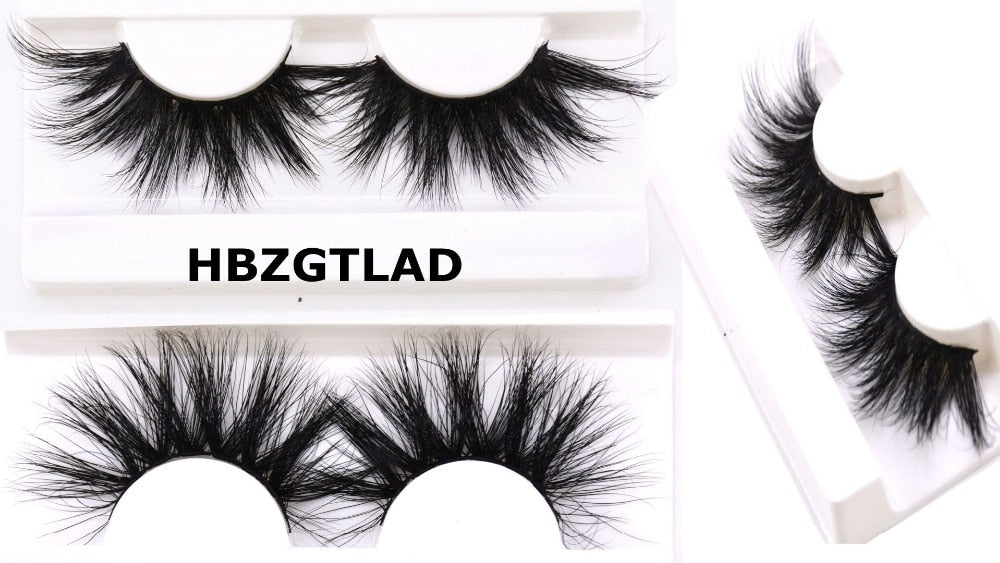 25mm Long 3D Mink Lashes