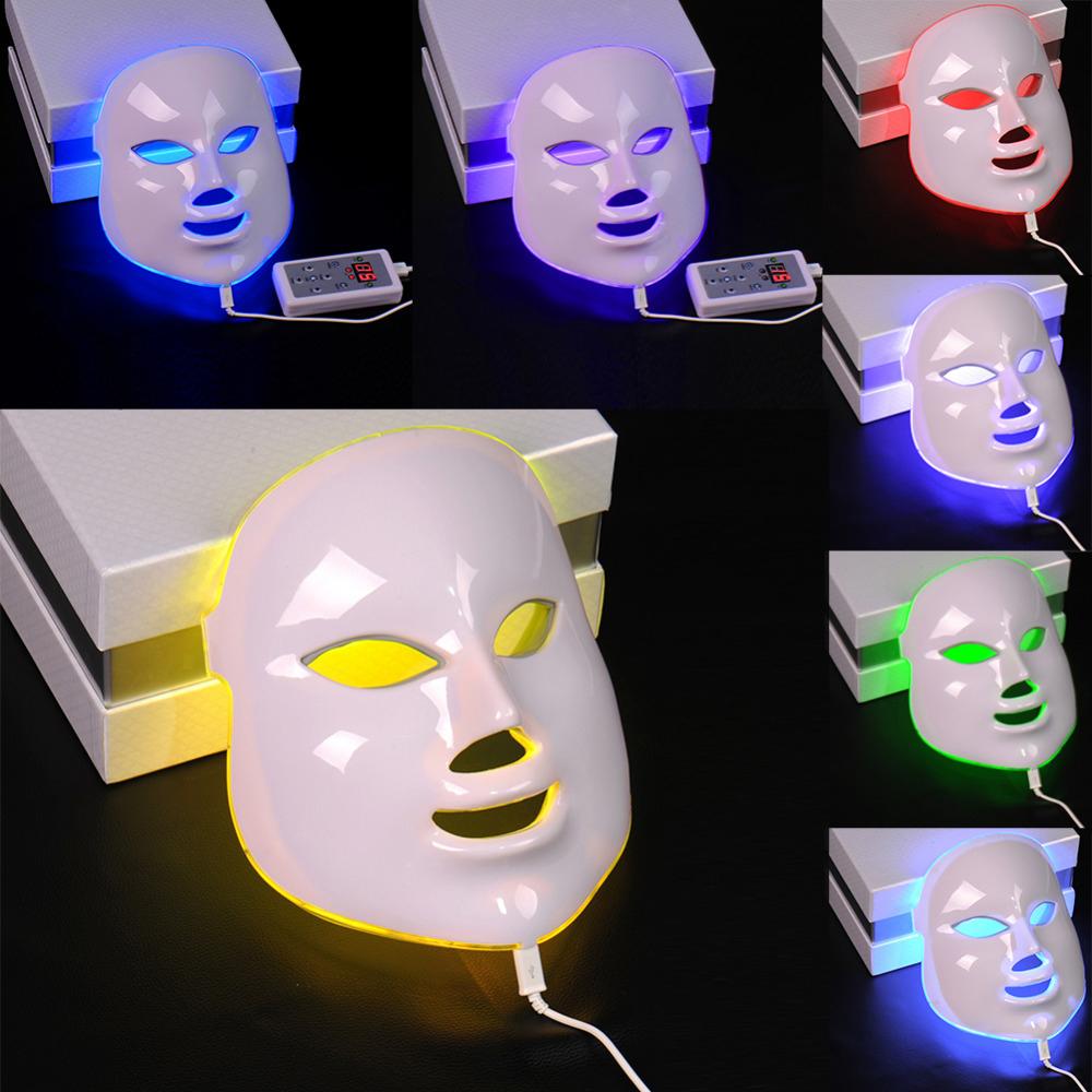 7 Colors LED Electric Facial Light Mask Therapy