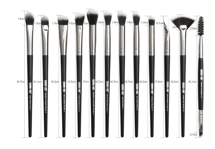 Makeup Brushes Set 12 pcs