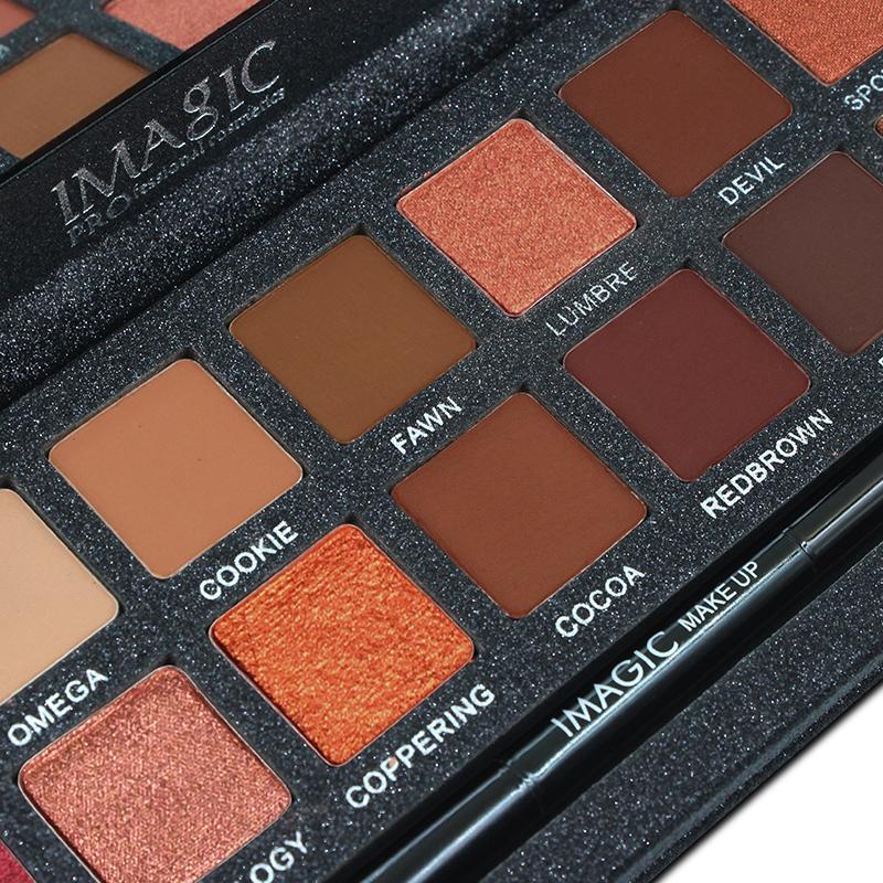 IMAGIC 14 Color Matte Nude Eye Shadow Palette